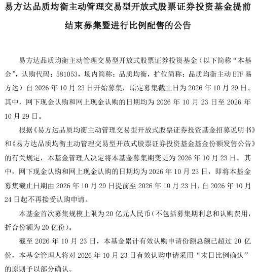 3只产品同日售罄,主动ETF为何这么火