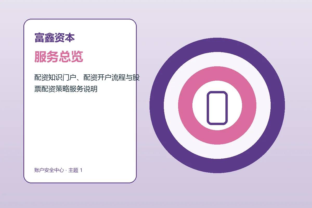富鑫资本账户边界品牌服务总览